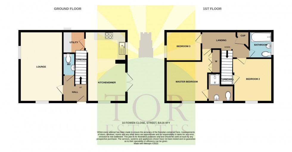 Floorplan for Fowen Close, Street