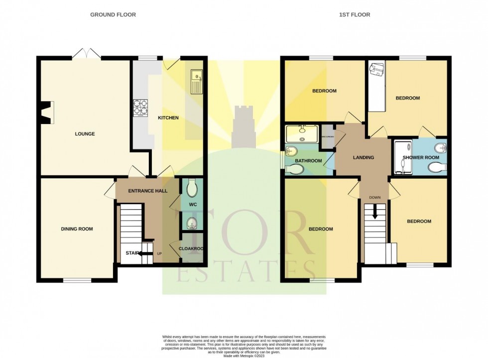 Floorplan for Clockhouse View, Street