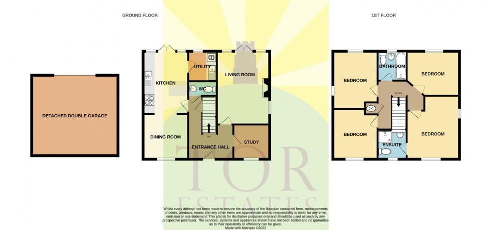 Floorplan for Sharpham Road, Glastonbury