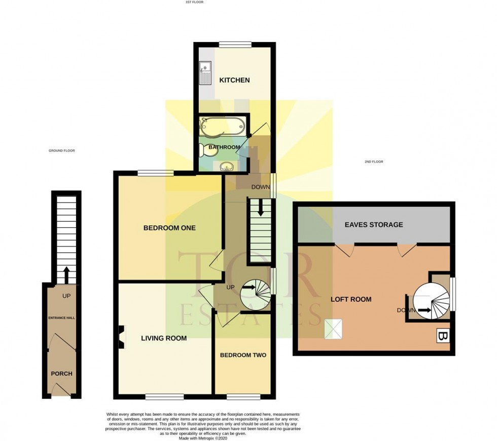 Floorplan for Middle Leigh, Street