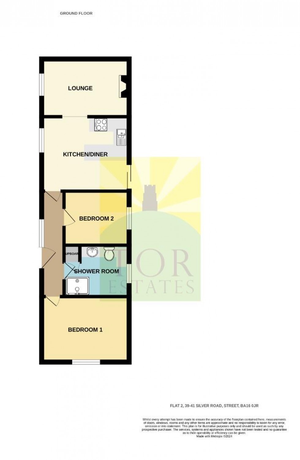 Floorplan for Silver Road, Street