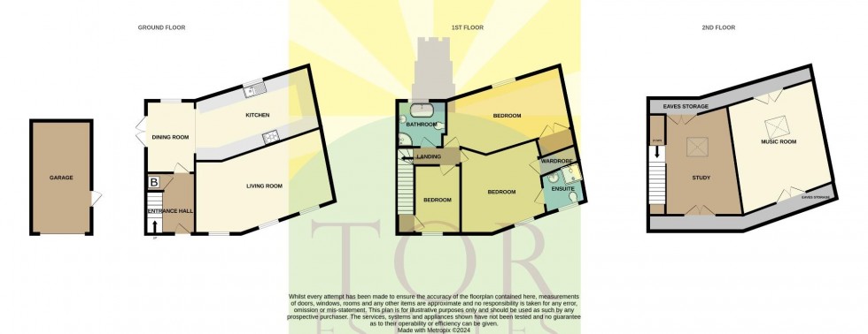 Floorplan for Mill Leat, Baltonsborough, Glastonbury
