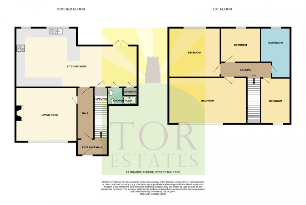 Floorplan for Grange Avenue, Street
