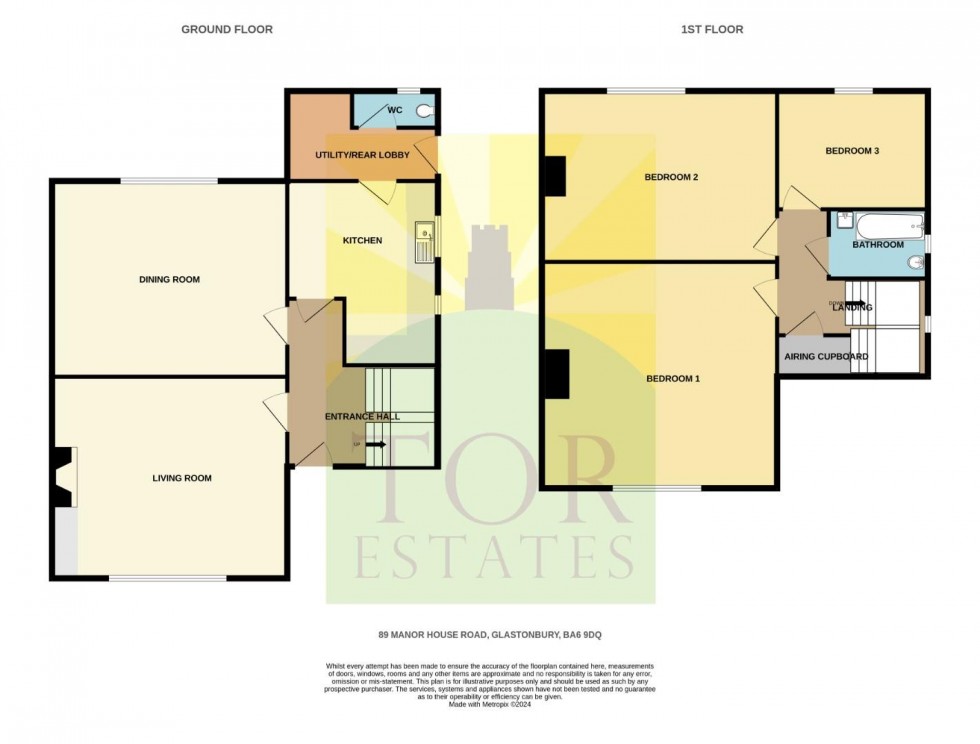 Floorplan for Manor House Road