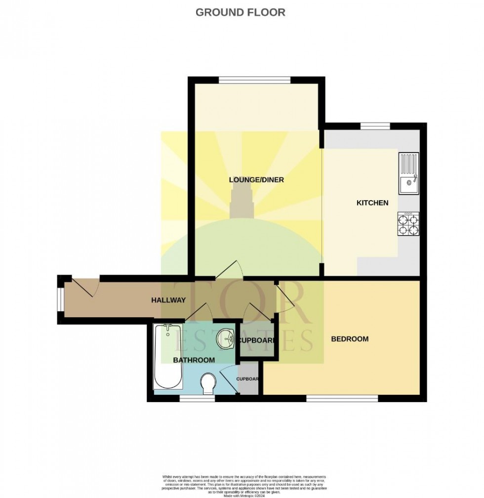 Floorplan for Moccasin Way, Street