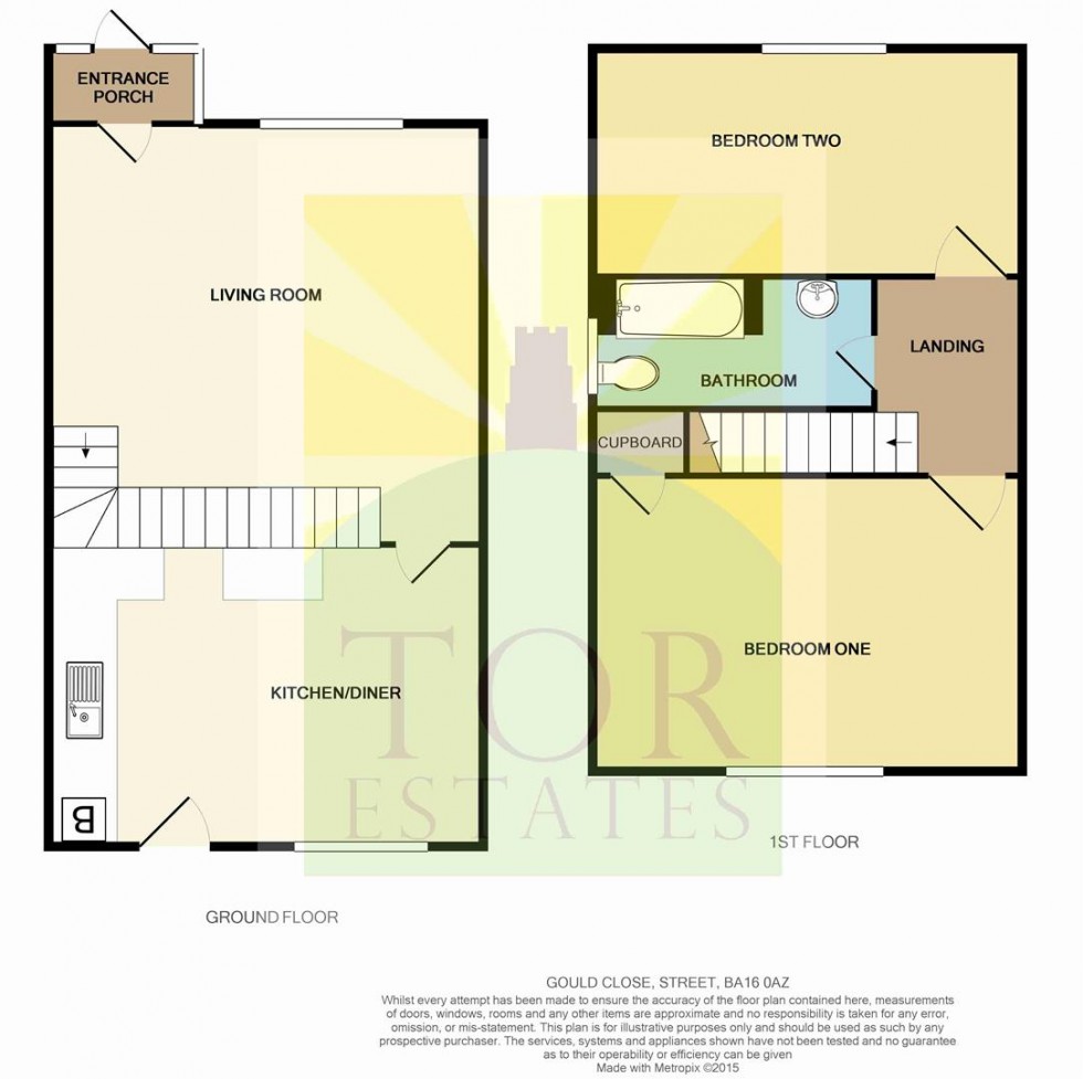 Floorplan for Gould Close, Street
