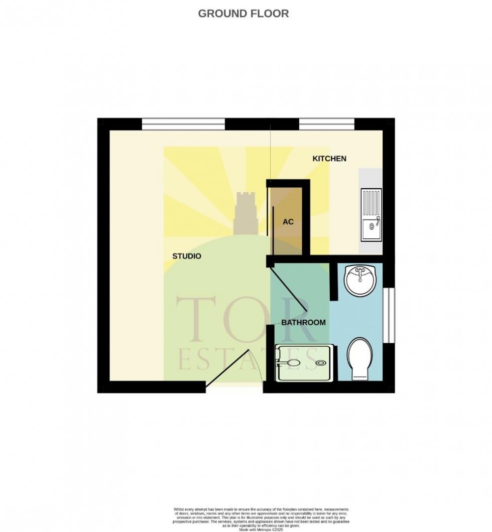 Floorplan for Quantock Court, Street