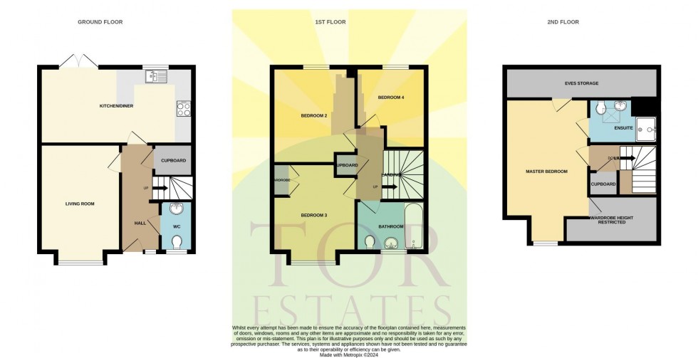 Floorplan for Tudor Pole Road, Glastonbury