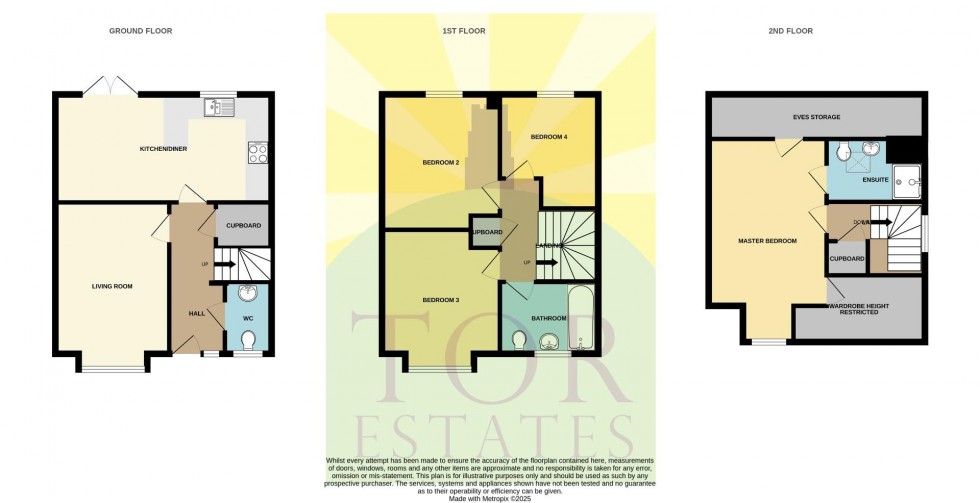 Floorplan for Bligh Bond Road, Glastonbury