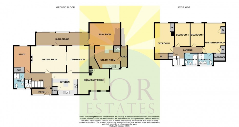 Floorplan for Stileway, Meare