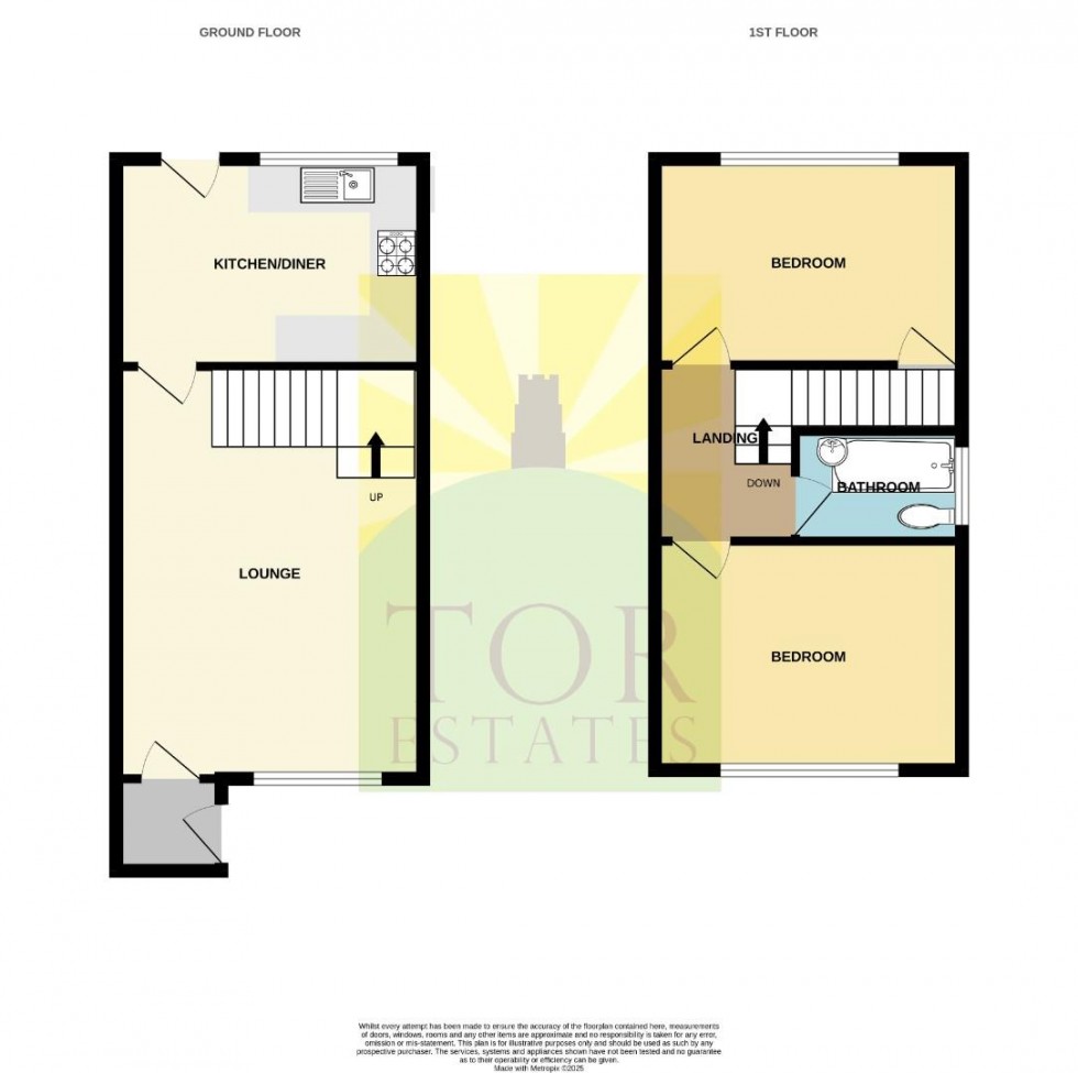 Floorplan for Pine Close, Street