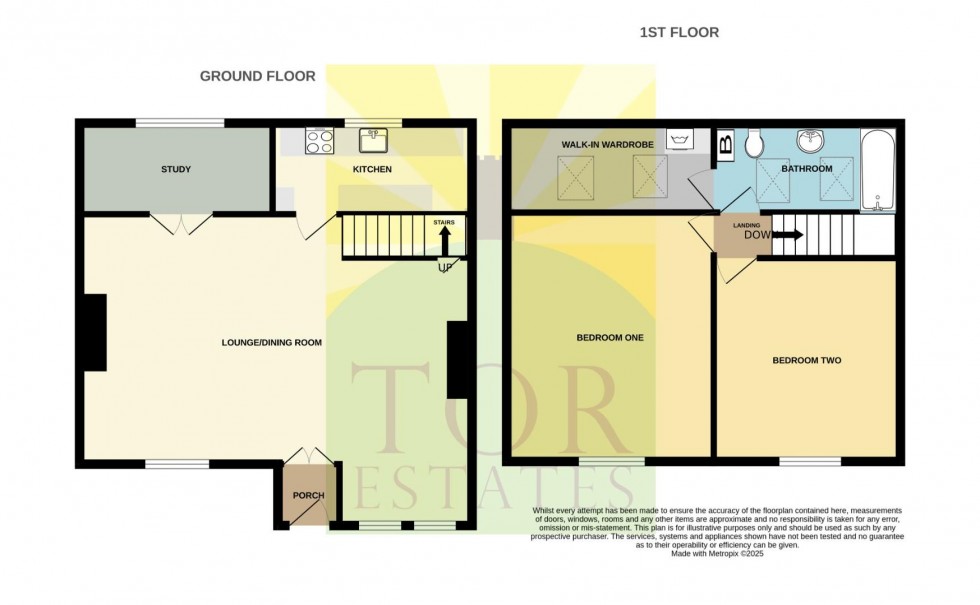 Floorplan for Northload Terrace, Glastonbury