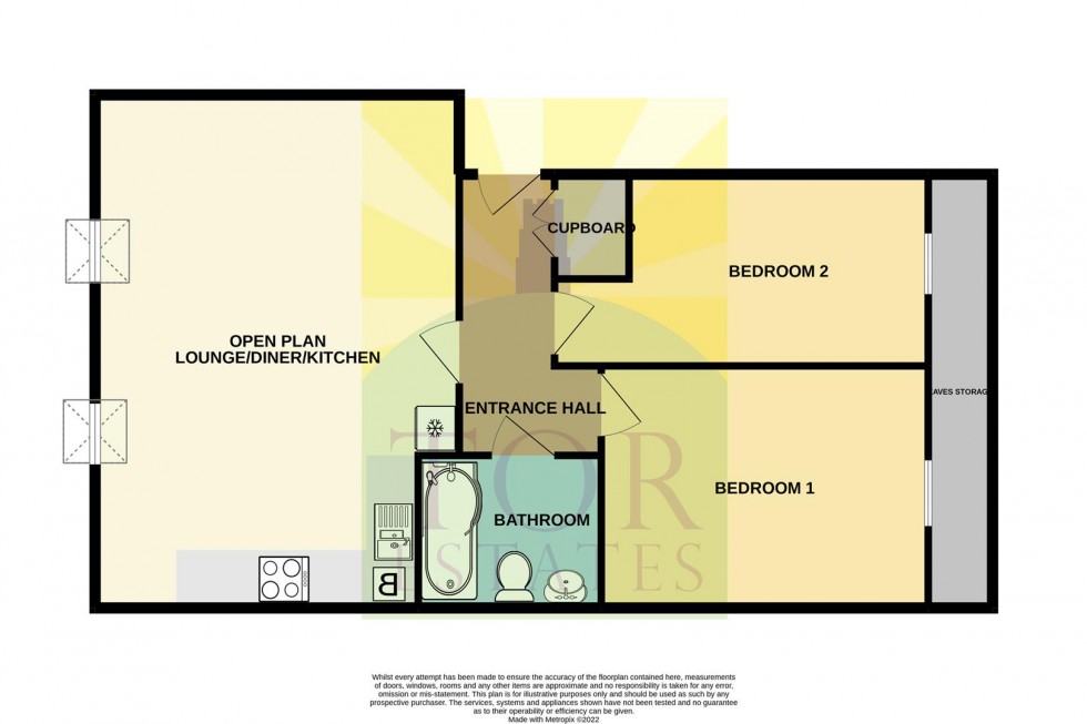 Floorplan for The Cross, Street