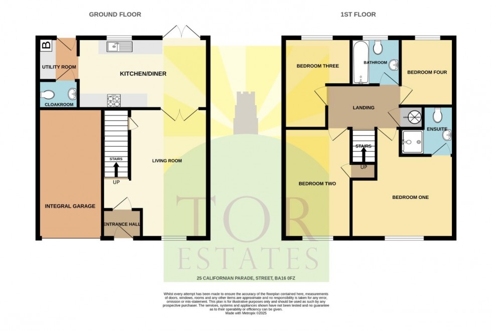 Floorplan for Californian Parade, Street