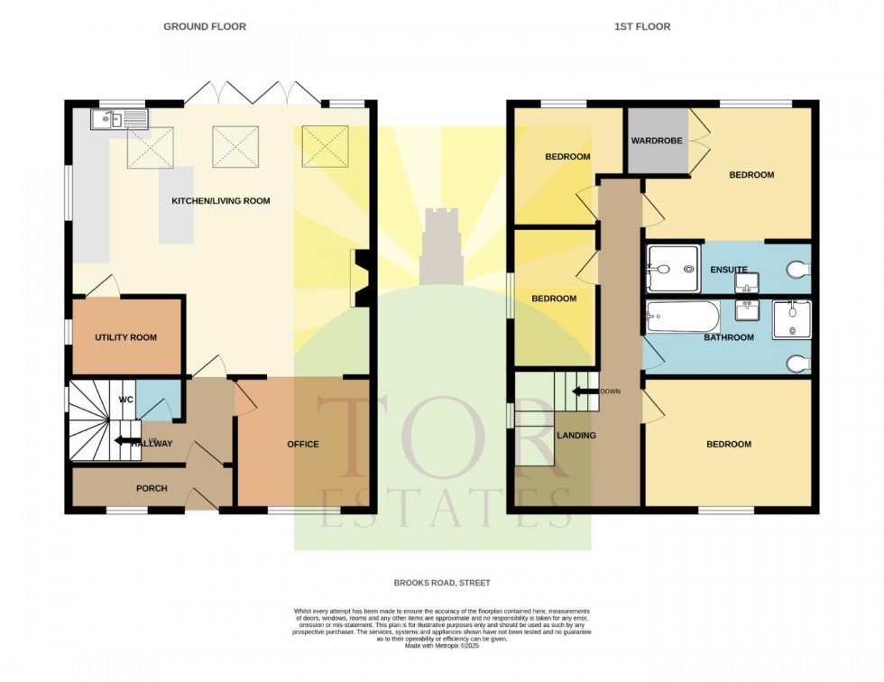 Floorplan for Brooks Road
