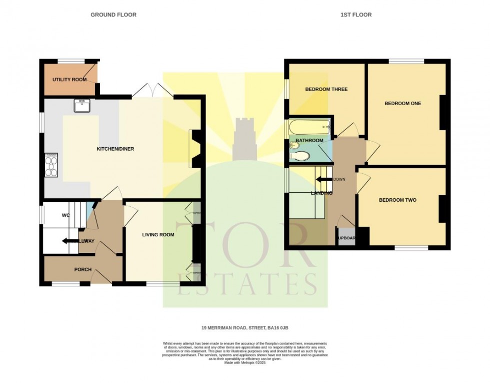 Floorplan for Merriman Road, Street
