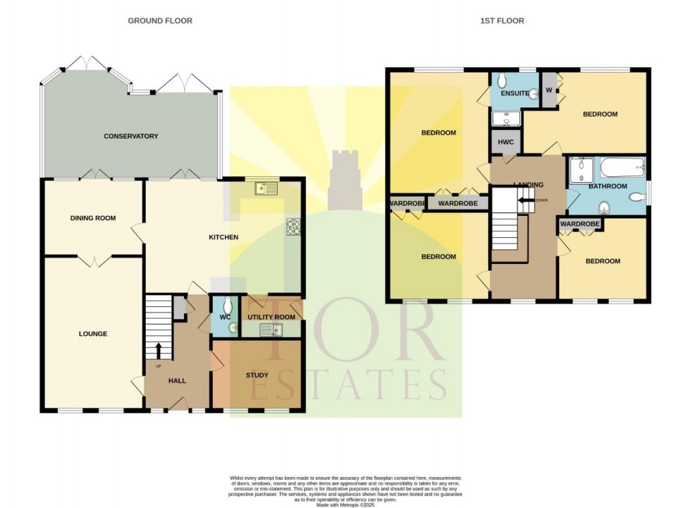 Floorplan for Watts Corner, Glastonbury