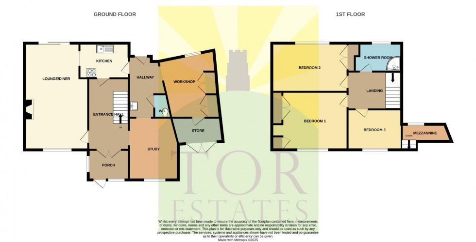 Floorplan for Underwood Road, Glastonbury