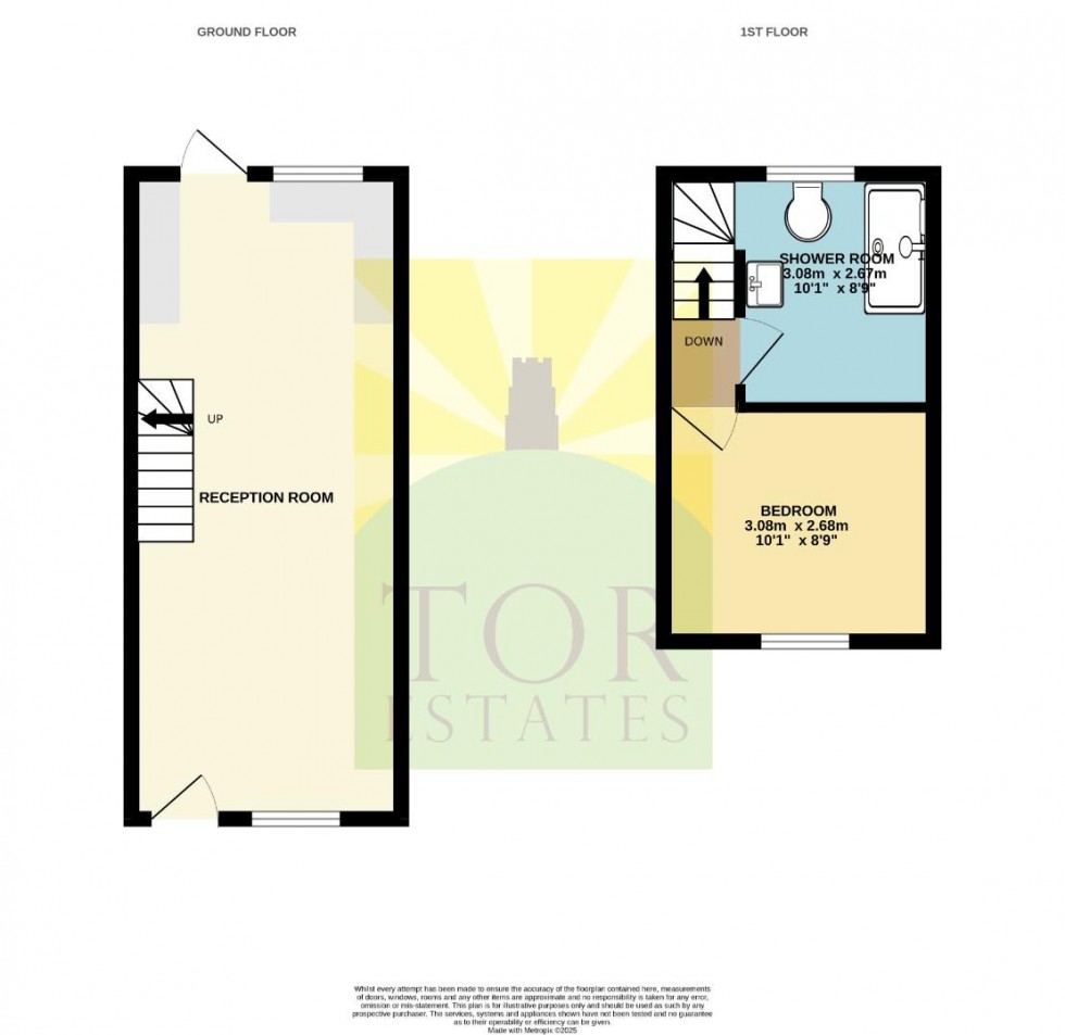 Floorplan for Magdalene Street, Glastonbury