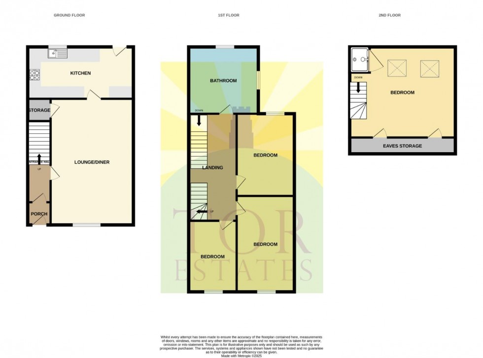 Floorplan for Northload Street, Glastonbury
