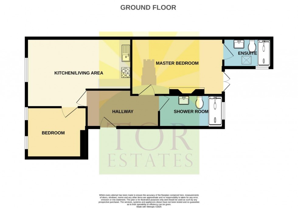 Floorplan for High Street, Glastonbury