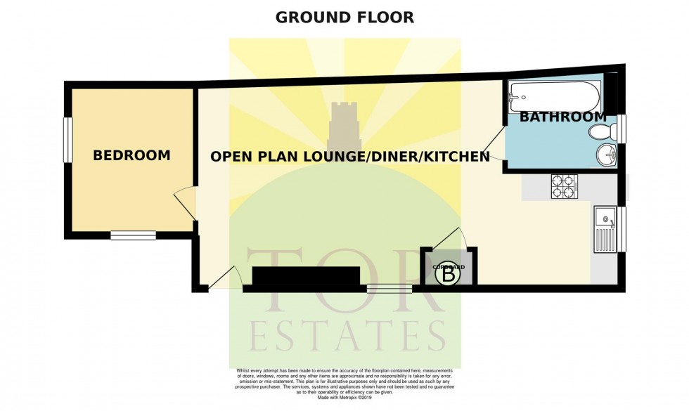Floorplan for Back Lane, Street