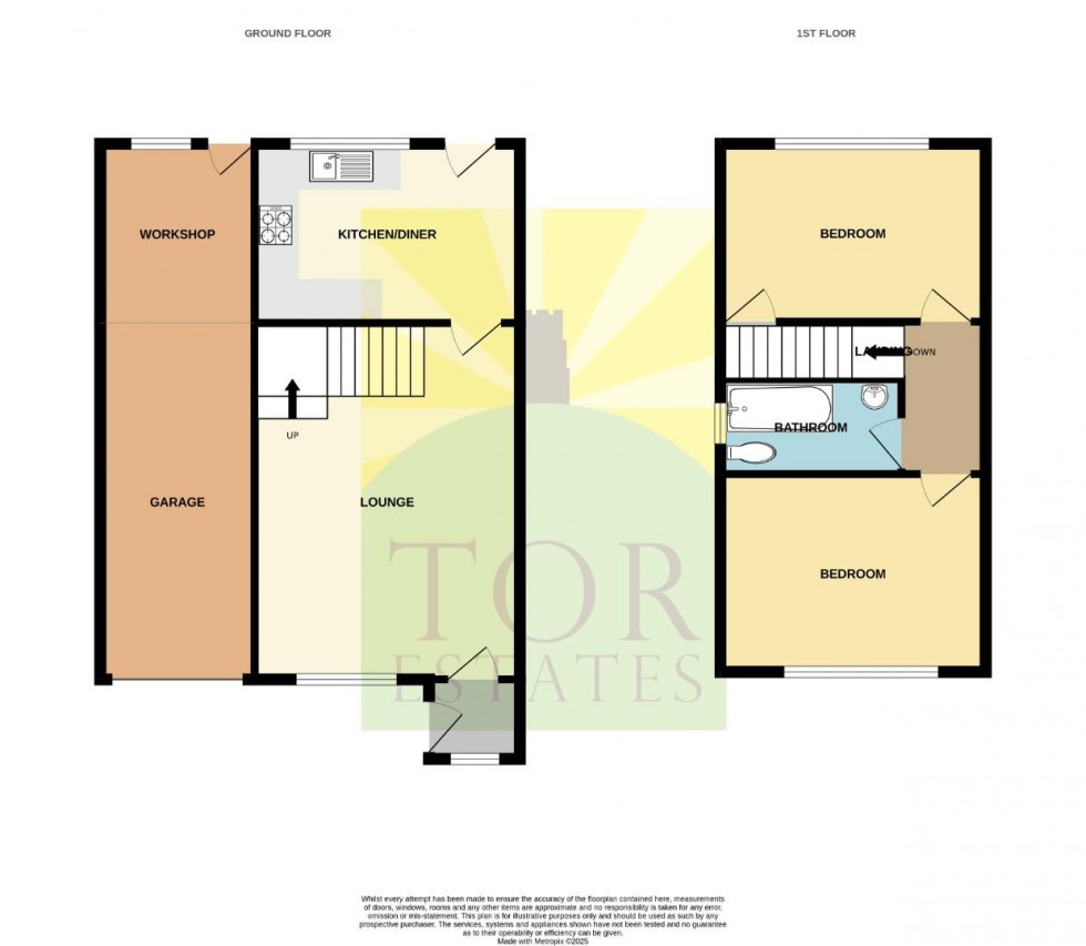 Floorplan for Pine Close, Street