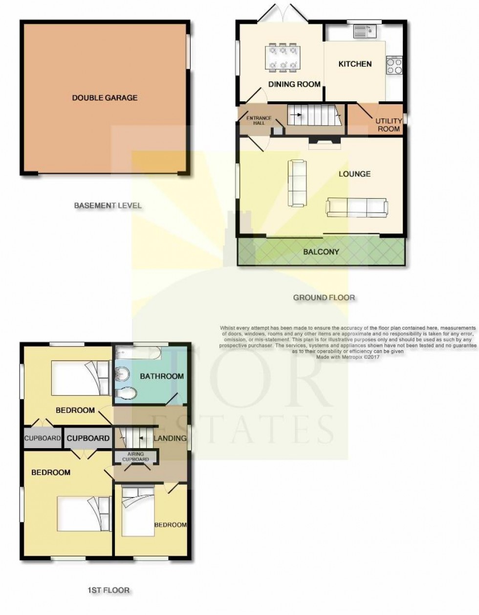 Floorplan for Wells Road, Glastonbury