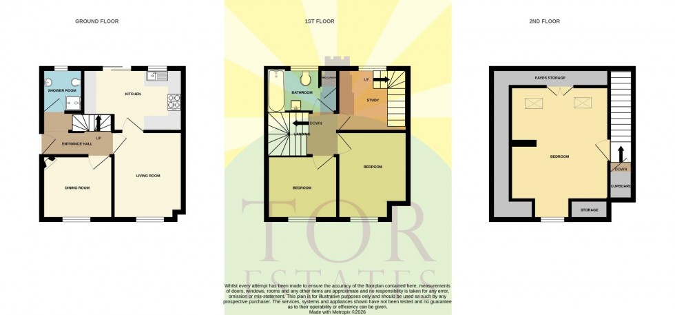 Floorplan for Norbins Road, Glastonbury