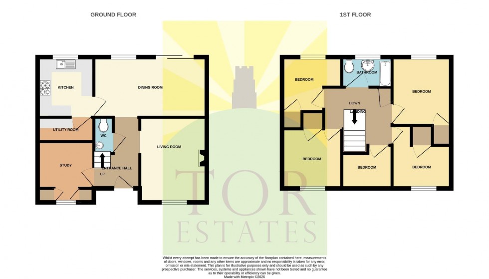 Floorplan for The Batch, Ashcott