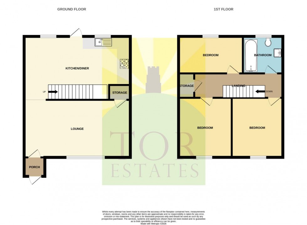Floorplan for Oakfield Road
