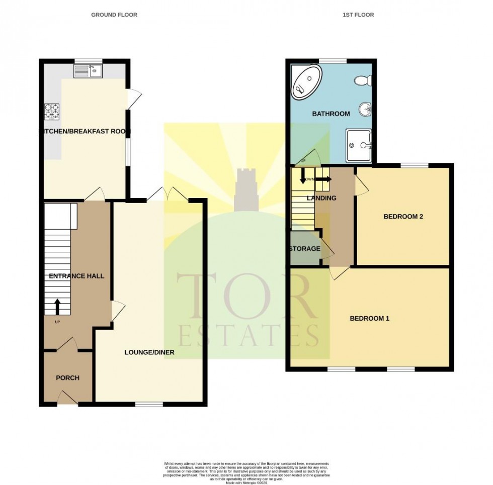 Floorplan for Bath Road, Bridgwater