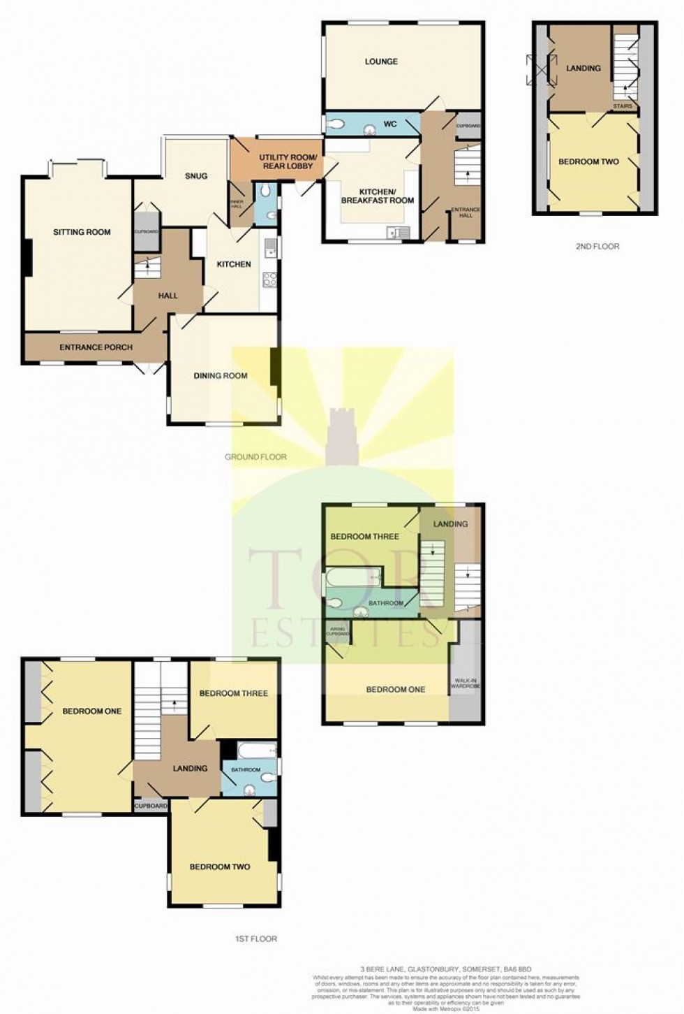 Floorplan for Bere Lane