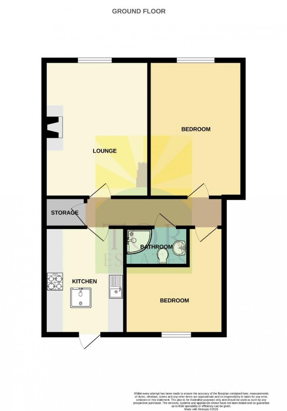 Floorplan for High Street, Street