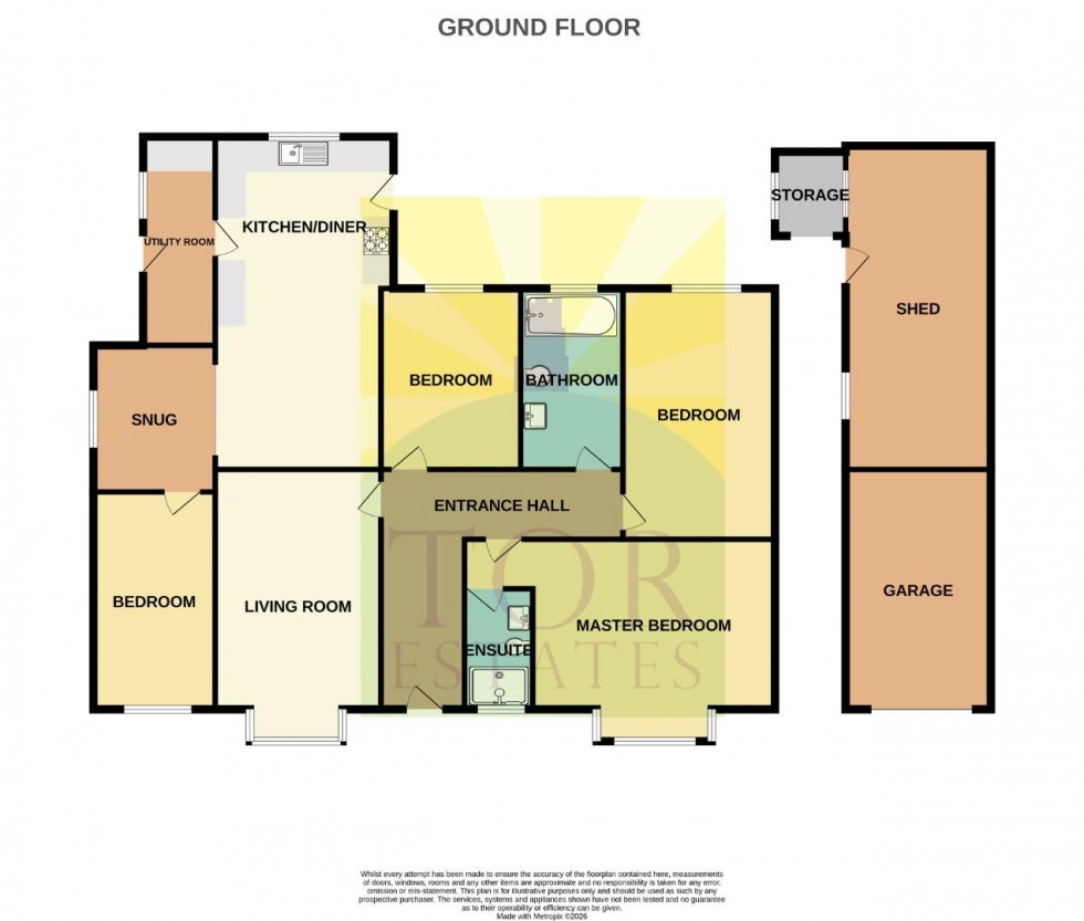 Floorplan for West End, Street