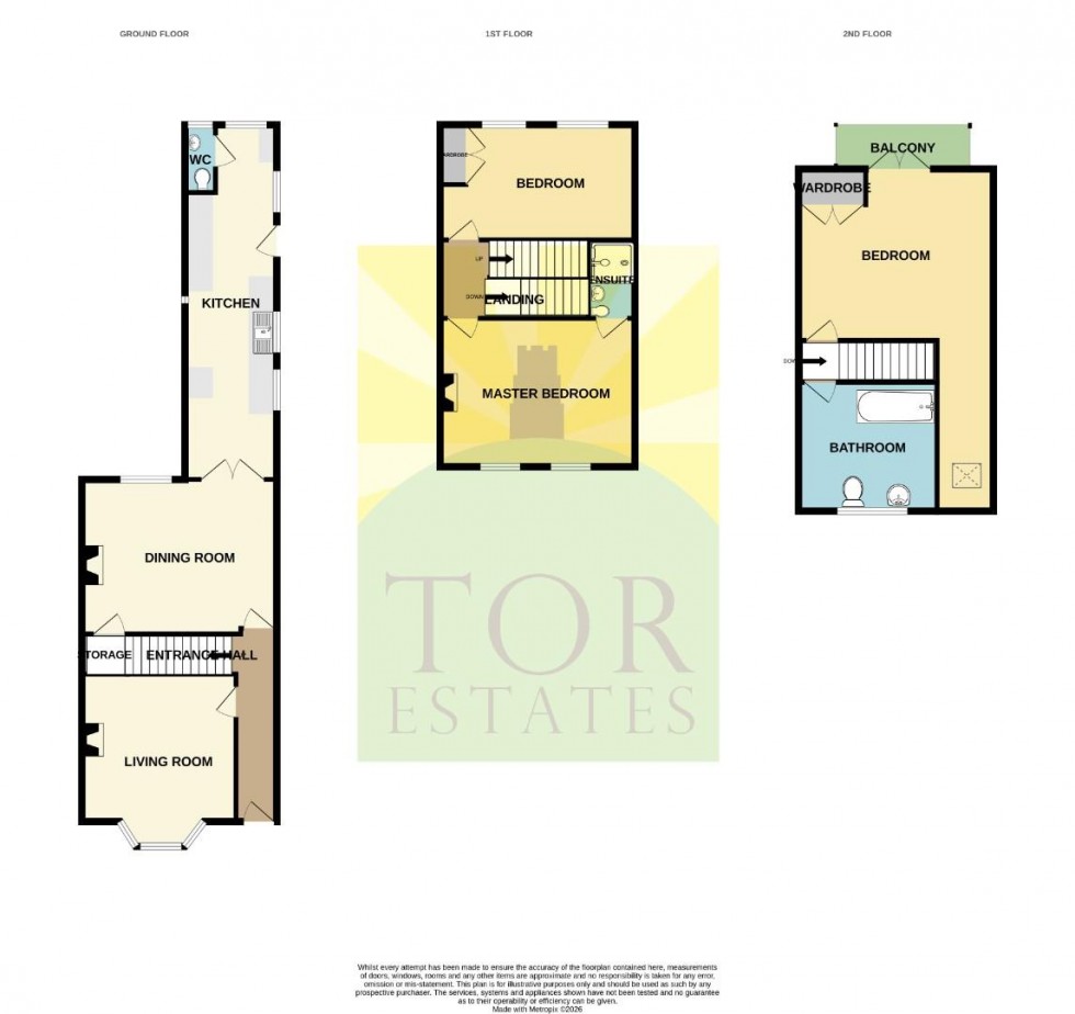 Floorplan for Benedict Street, Glastonbury