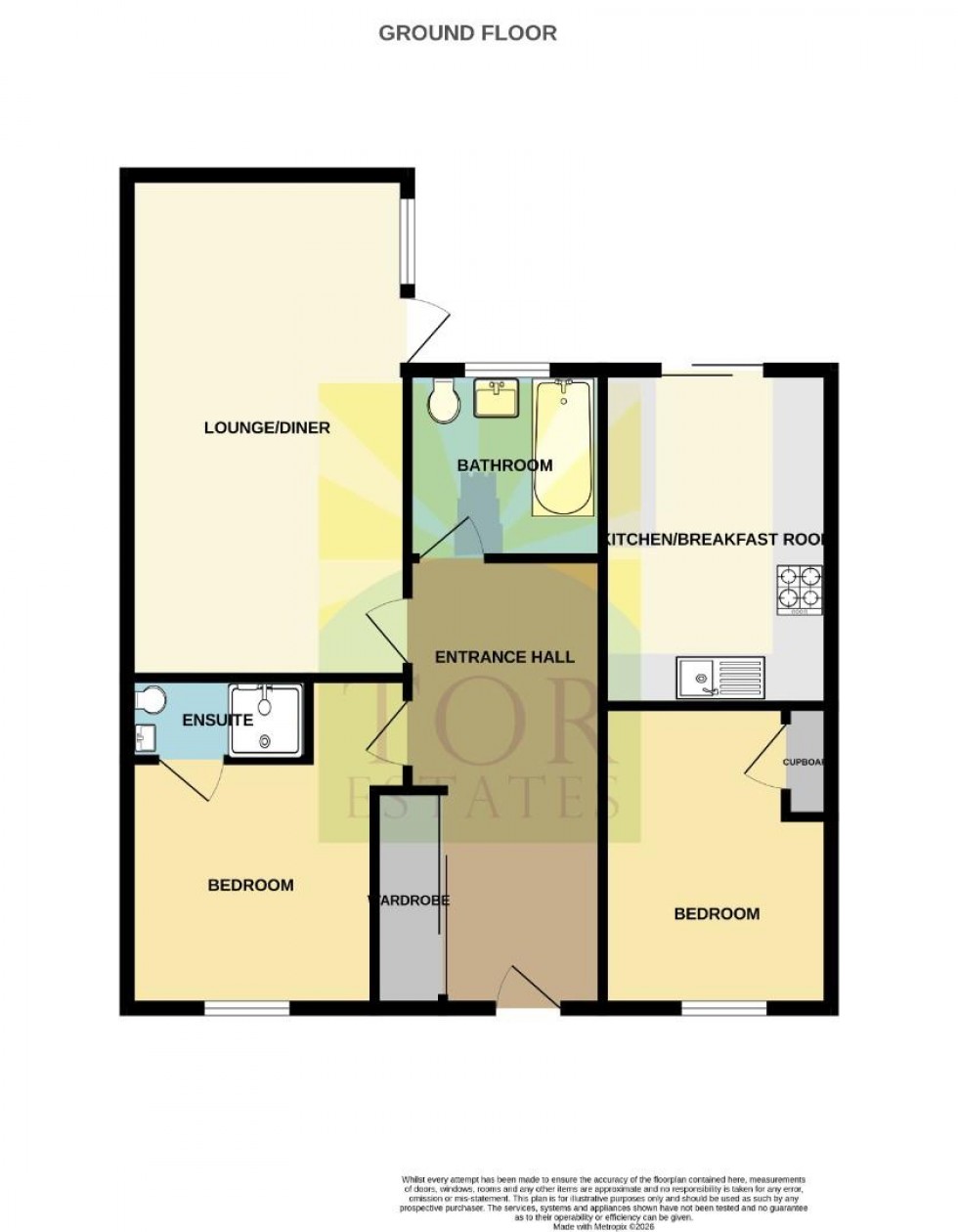Floorplan for Leigh Furlong Road, Street