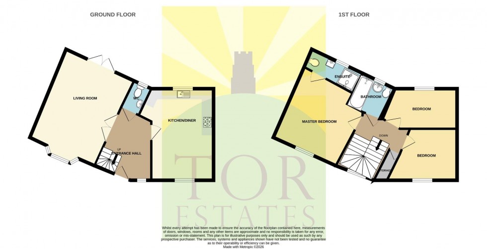 Floorplan for Hartlake Close, Glastonbury