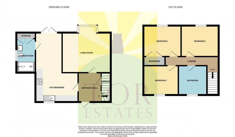 Floorplan for West End, Street