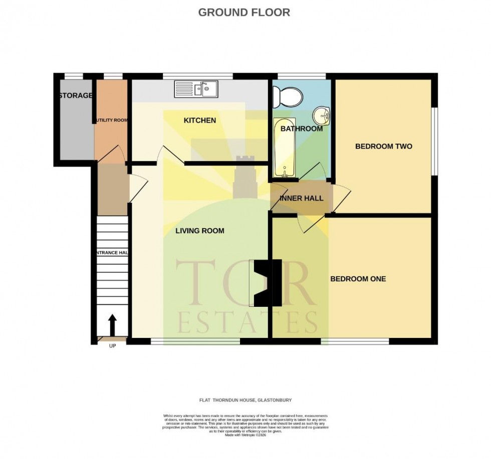 Floorplan for Wells Road, Glastonbury