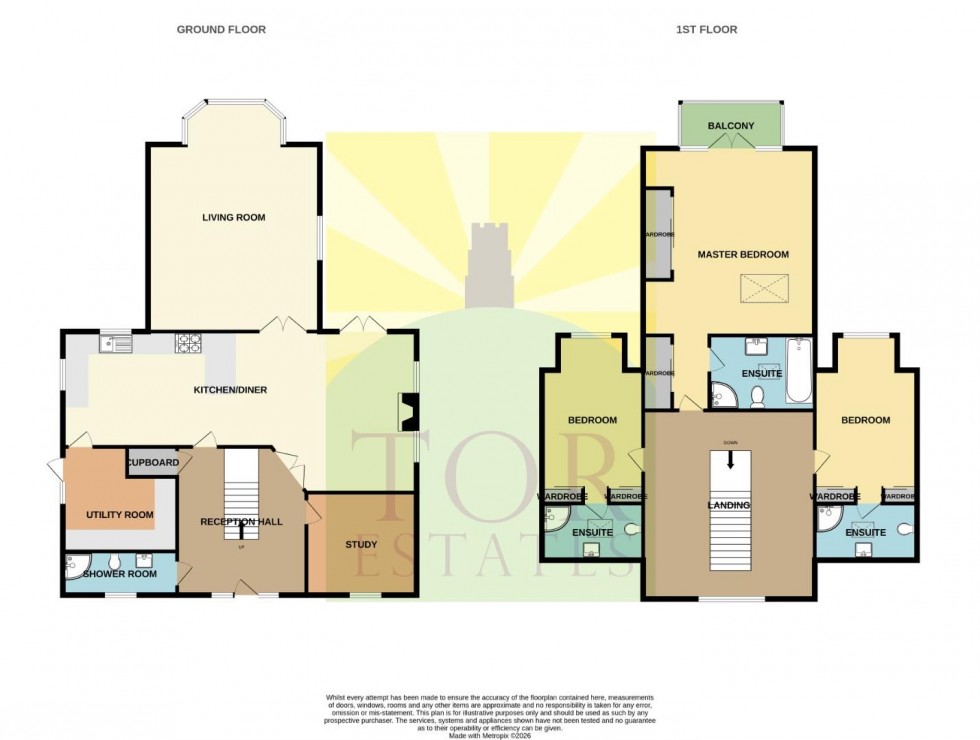 Floorplan for Millbatch Close, Meare, Glastonbury