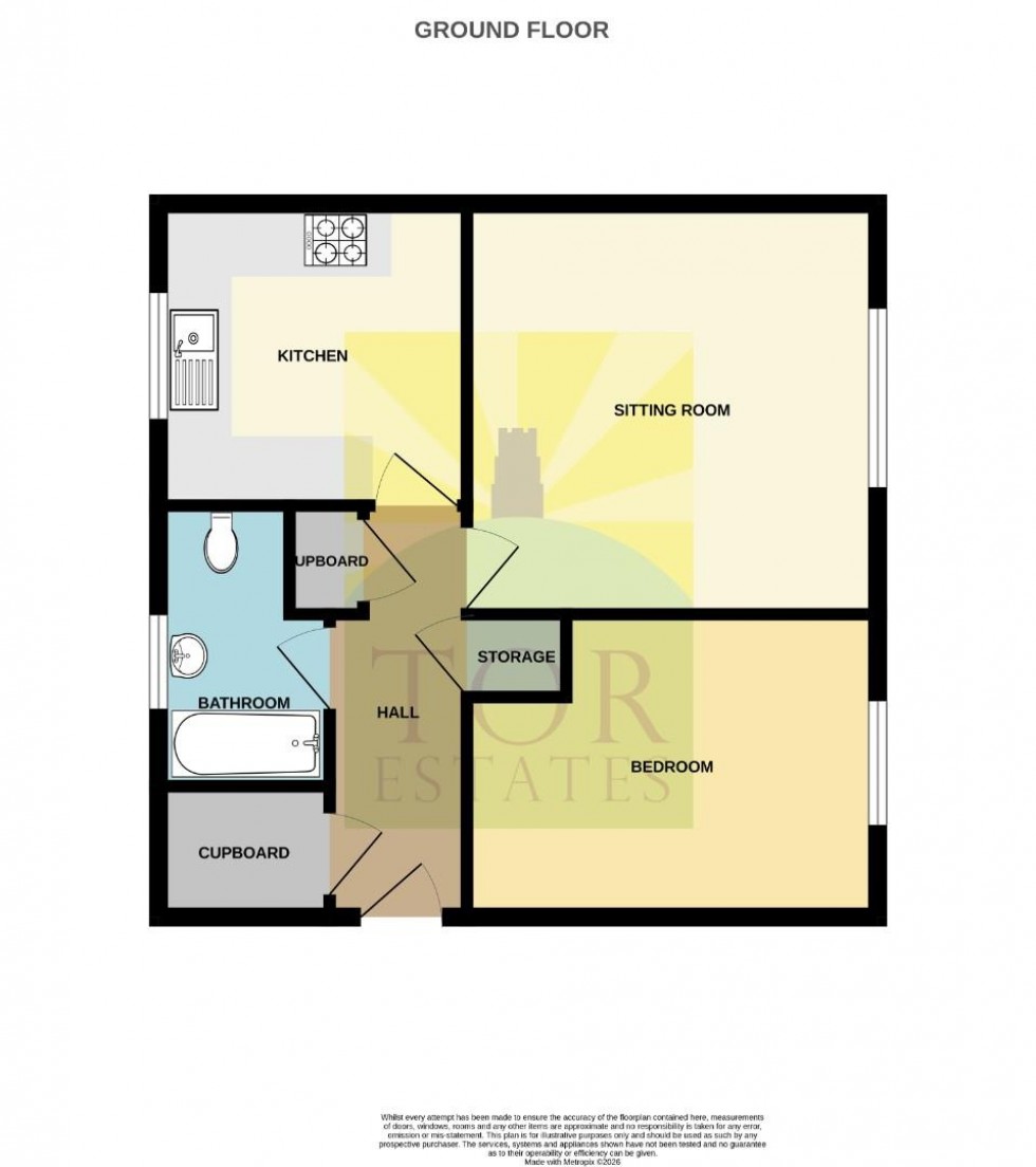 Floorplan for The Whithys, Street